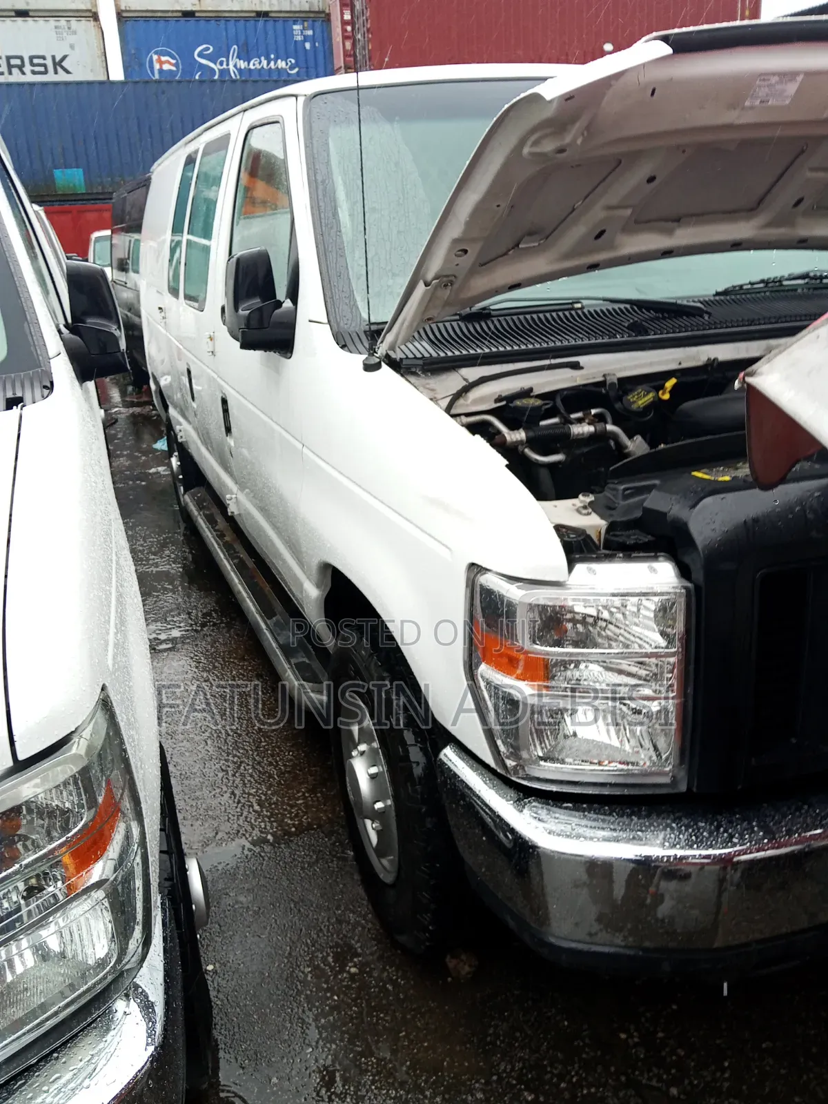 Ford E250 2014 White