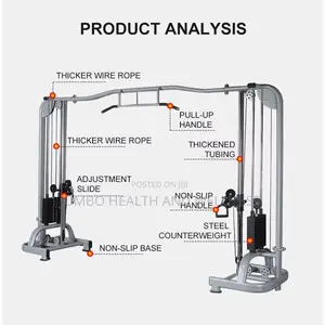 Cable Crossover Machine 400kg- Commercial Sku: Wt-MCH-Cac-Com-Ho-2506