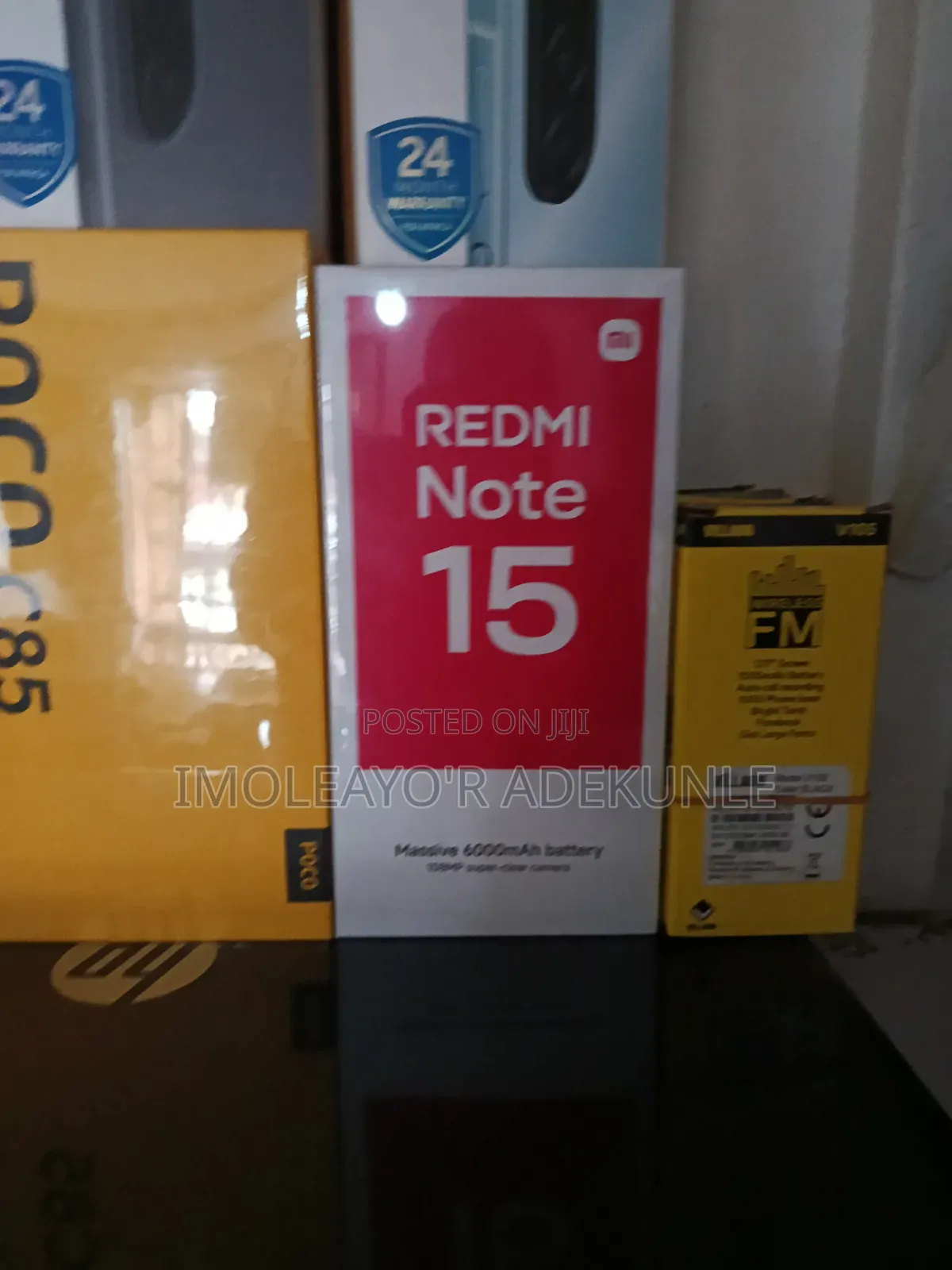New Xiaomi Redmi Note 15 128 GB Red