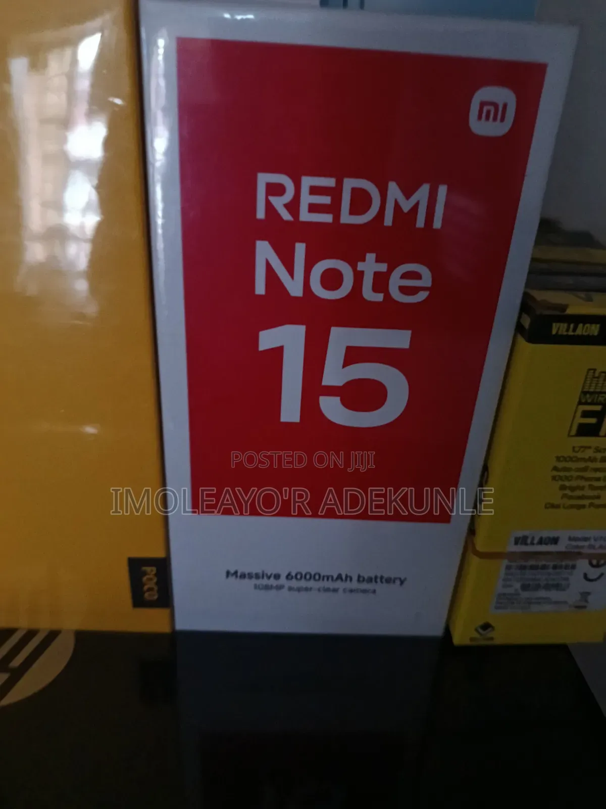 New Xiaomi Redmi Note 15 128 GB Red
