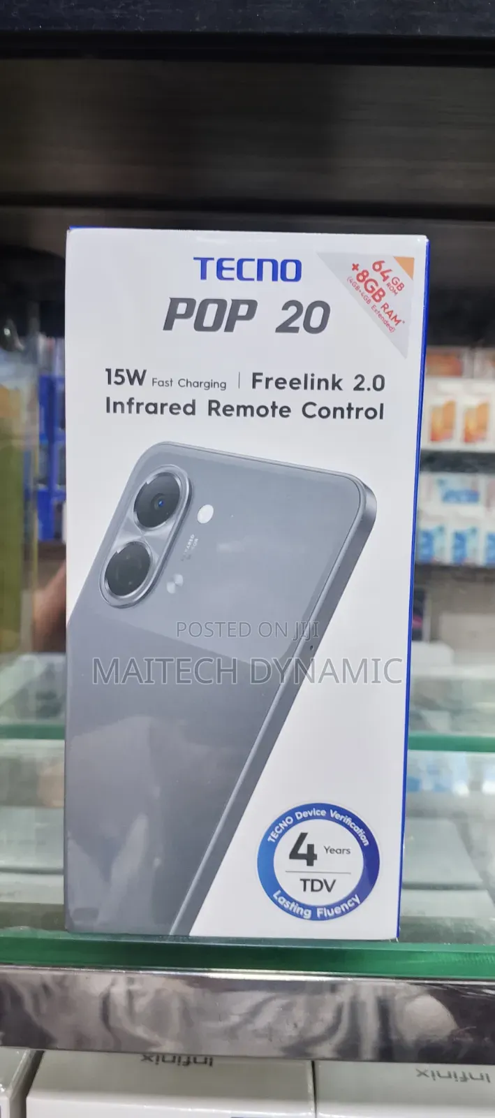 New Tecno Pop 20 64 GB
