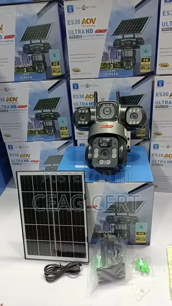 3lens 360 Solar Camera
