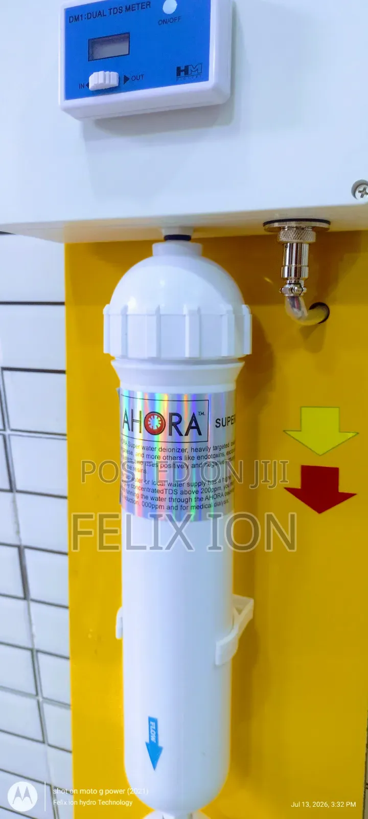 Ahora Water Deionizer 000 TDS