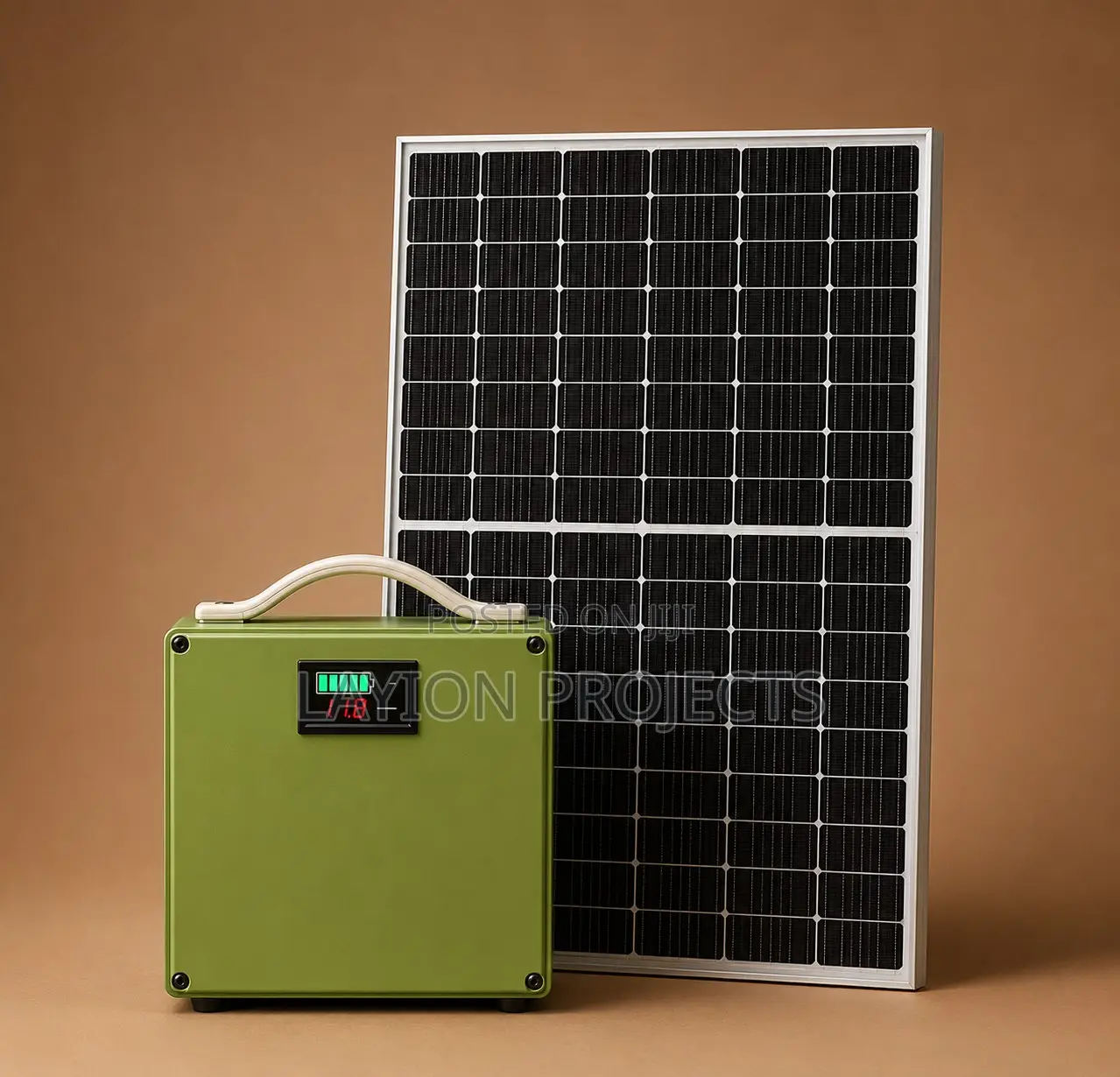500w Solar Generator System + 200w Mono Solar Panel Kit