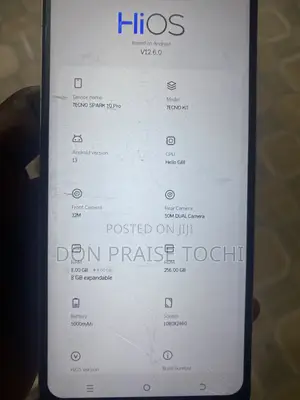 Tecno Spark 10 Pro 256 GB Silver