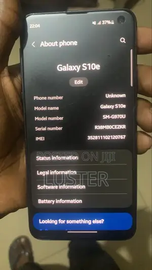 Samsung Galaxy S10e 128 GB Black