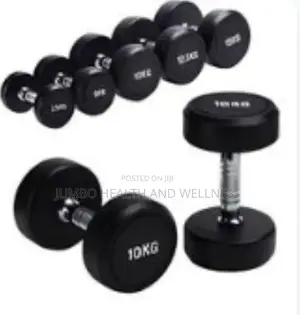 Dumbbell (Round Rubber Head)