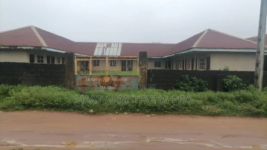 A Good Located School With Big Compound