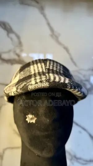 Ivy Cap or Papas Cap Black and White