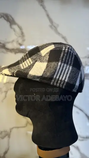 Ivy Cap or Papas Cap Black and White