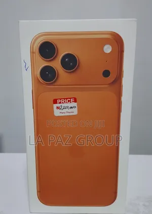 New Apple iPhone 17 Pro Max 256 GB Orange