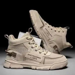 High-Top Men's Shoes