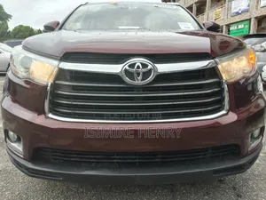Toyota Highlander Limited V6 4x4 (3.5L 6cyl 6A) 2016 Red