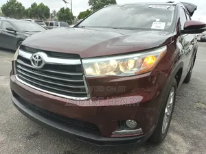 Toyota Highlander Limited V6 4x4 (3.5L 6cyl 6A) 2016 Red