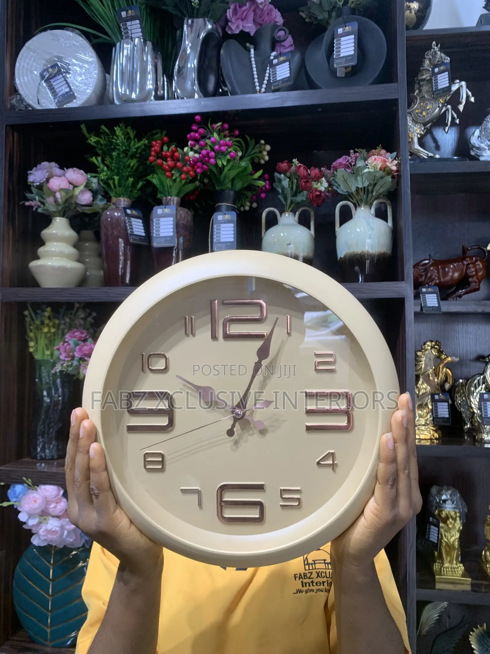 Luxury Hollow Wall Clock