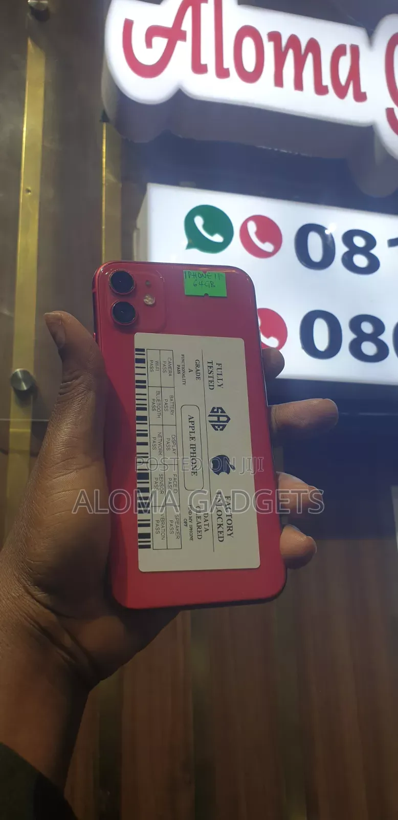 Apple iPhone 11 64 GB Red