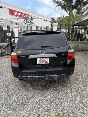 Toyota Highlander 4x4 2008 Black