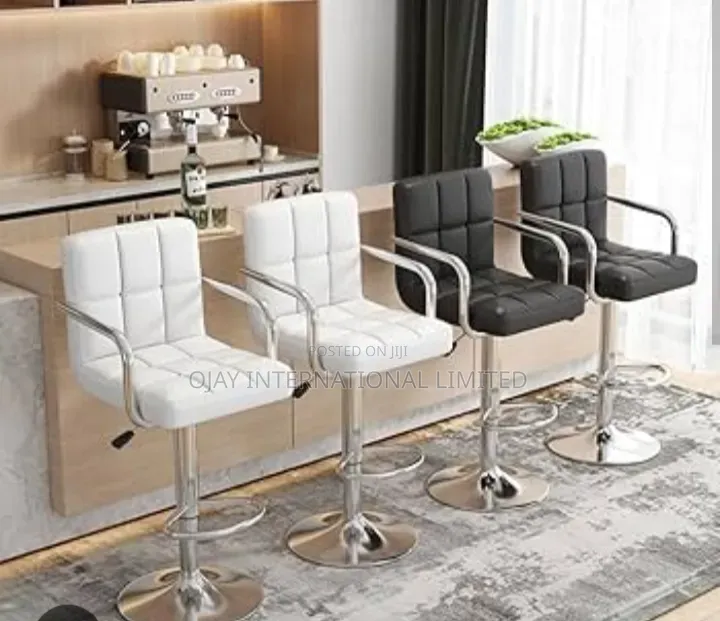 Adjustable Bar Stool With One Year Warranty