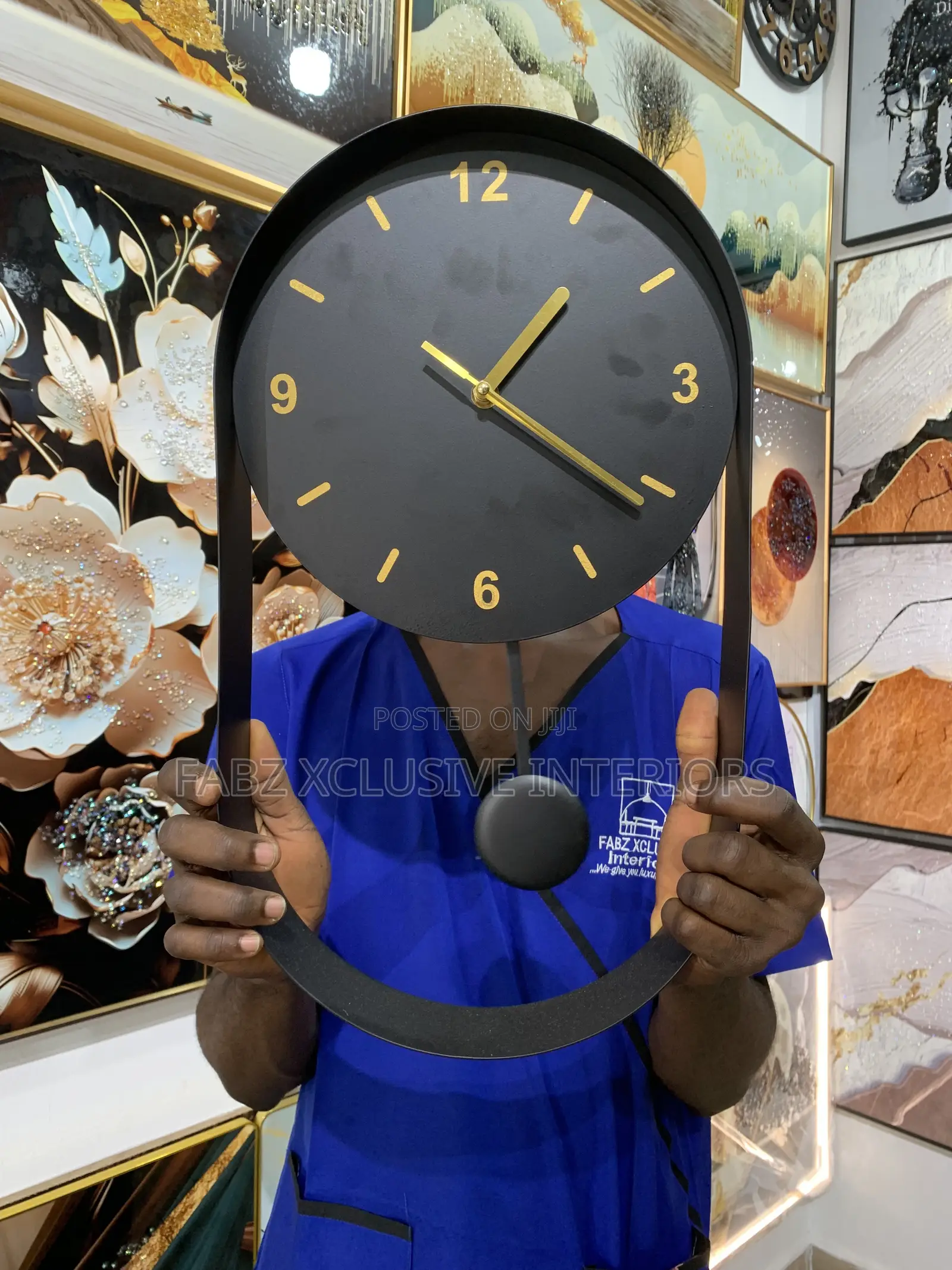 Pendulum Wall Clock: