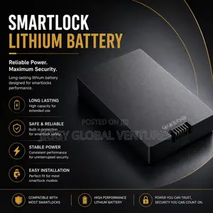 Smartlock Lithium Battery