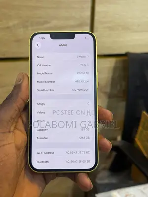 Apple iPhone 14 128 GB Yellow