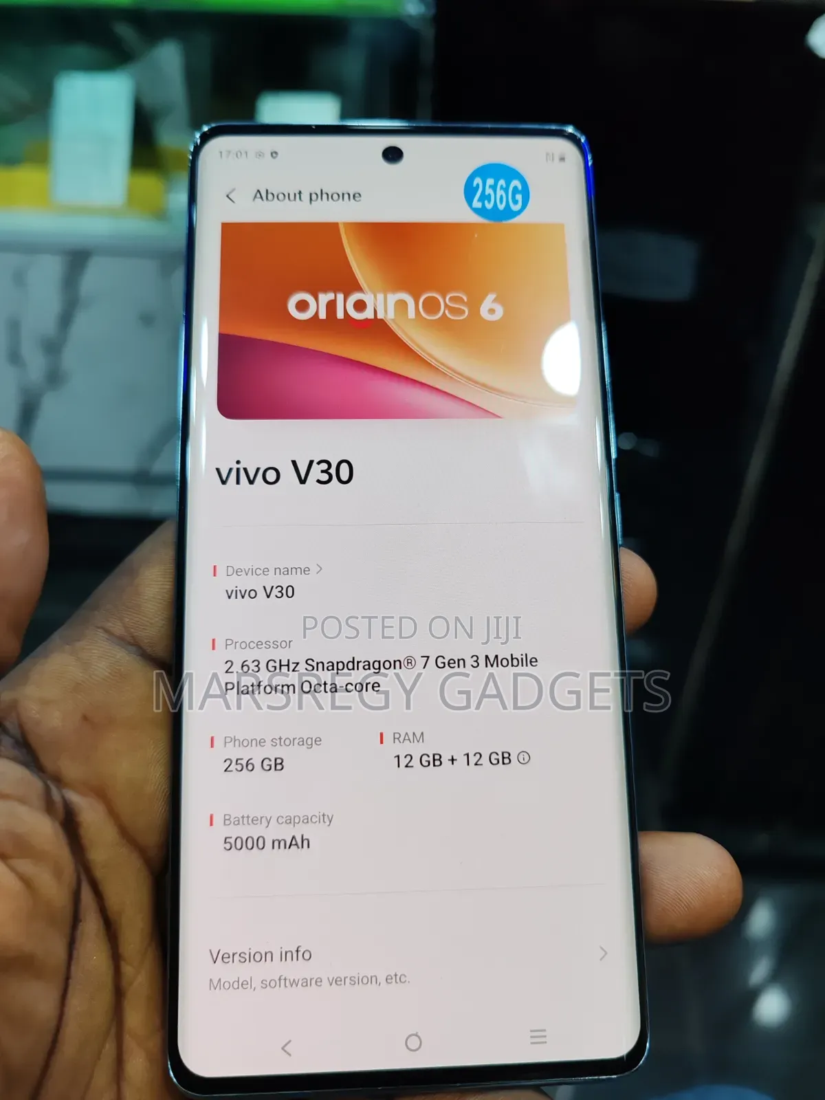 Vivo V30 5G 256 GB White