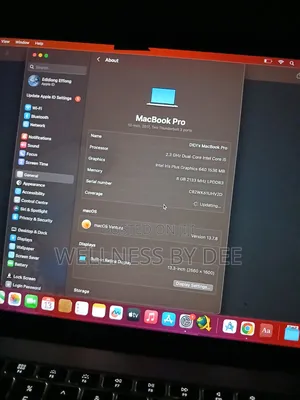 Laptop Apple MacBook Pro 2017 8GB Intel Core i5 SSD 256GB