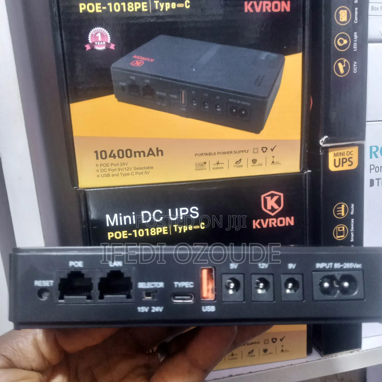 Kvron Mini Dc Ups 10400mah