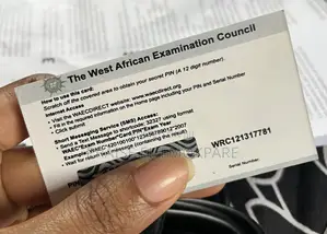 Waec Scratch Card