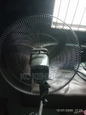 Duravolt Rechargeable Standing Fan 18inch With Solar N Bluetooth