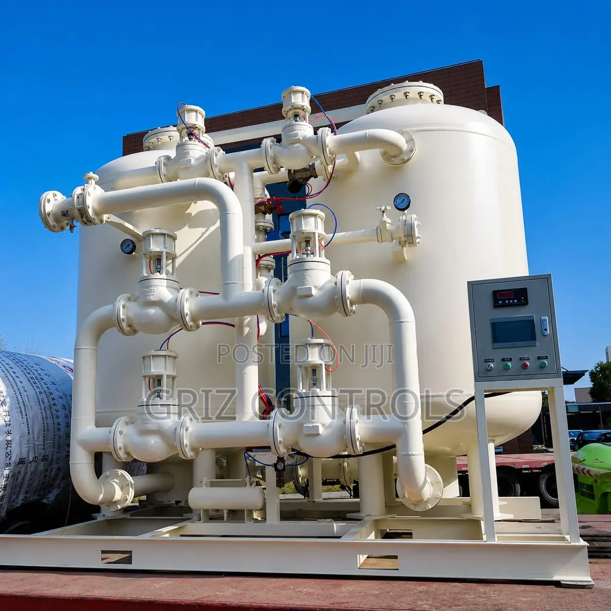 Griz Controls Psa Oxygen Generator | Oxygen Production Plant