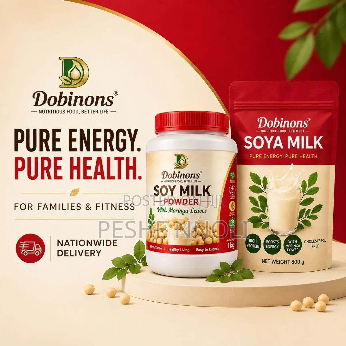 Dobinons Soy Milk With Moringa