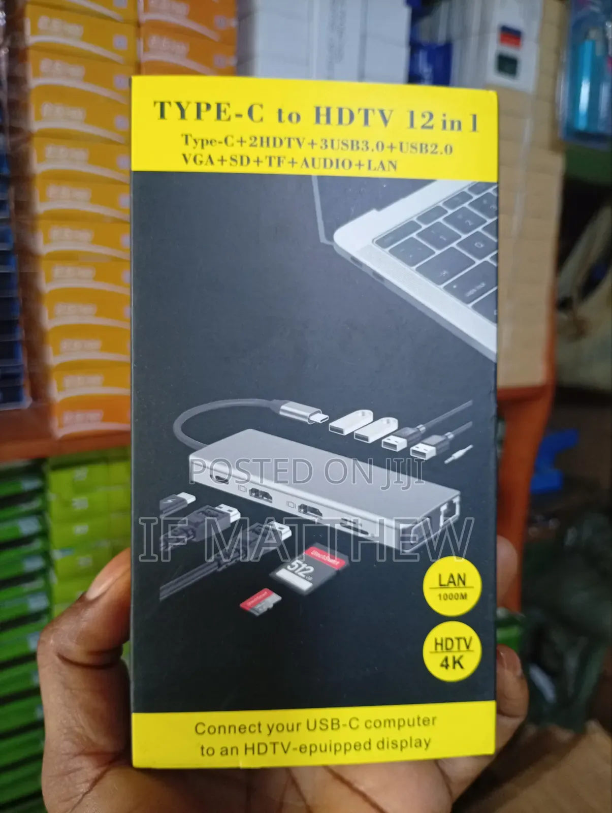 Type C to HDTV 12 in 1