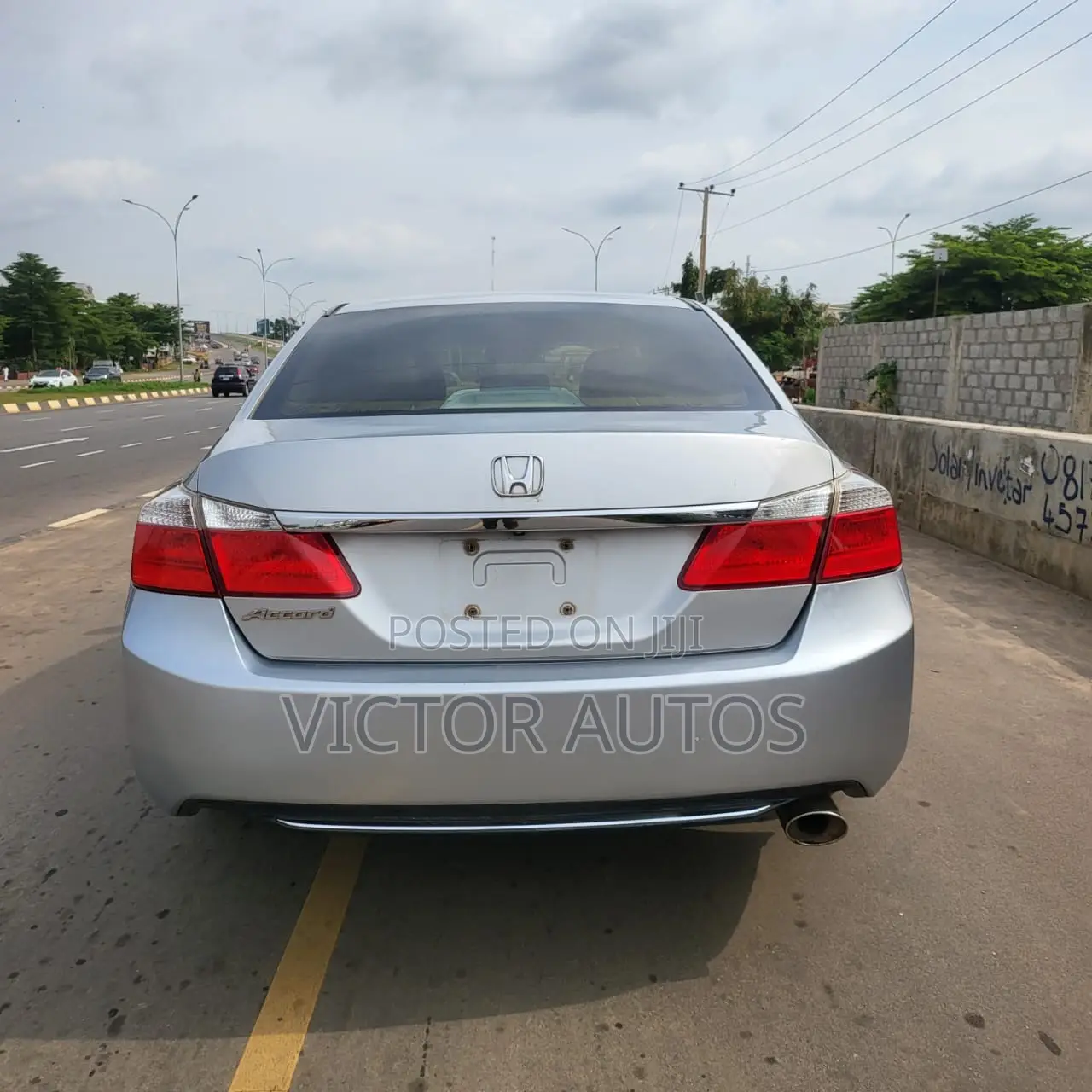 Honda Accord 2015 Silver