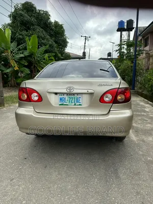 Toyota Corolla 2007 Gold
