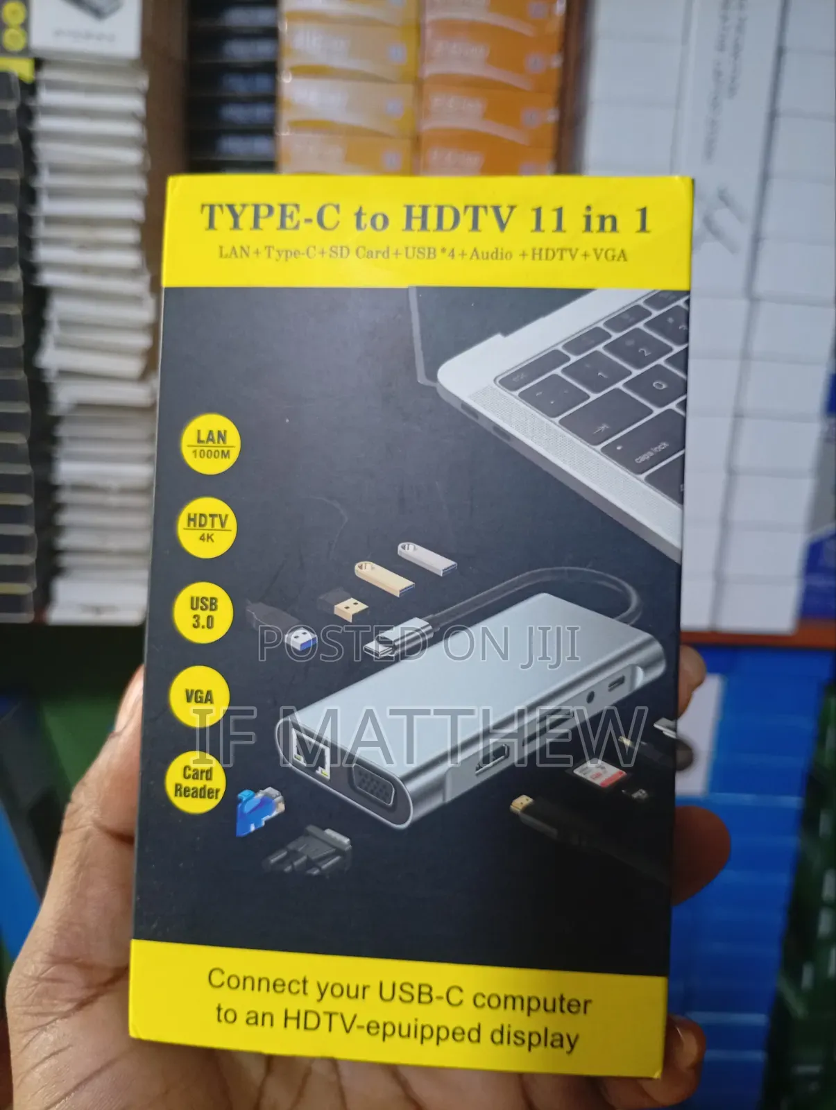 Type C to HDTV 11 in 1