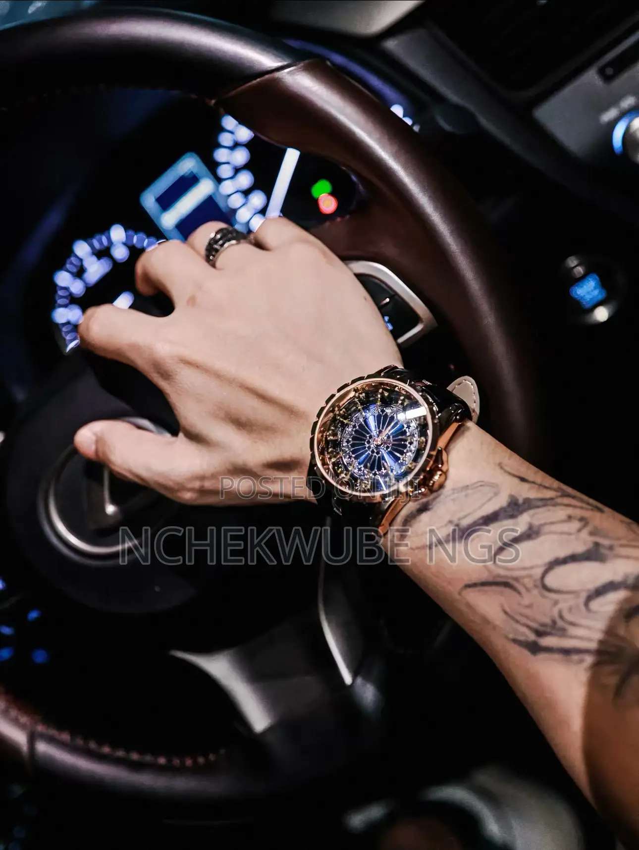 Luxury Men Waterproof Watch