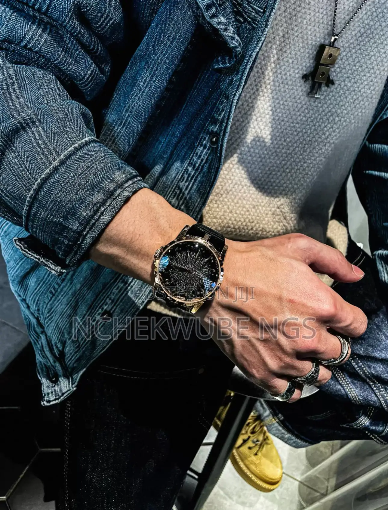 Luxury Men Waterproof Watch