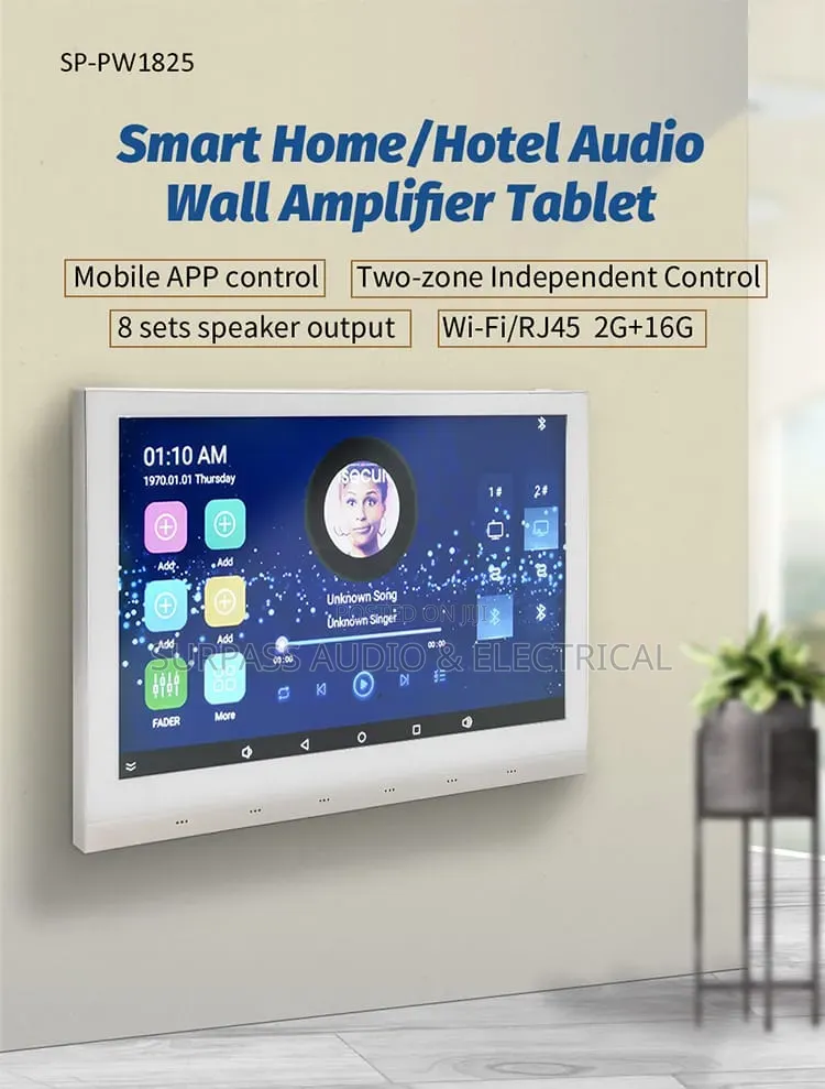 10 Inch Android Wall Amplifier