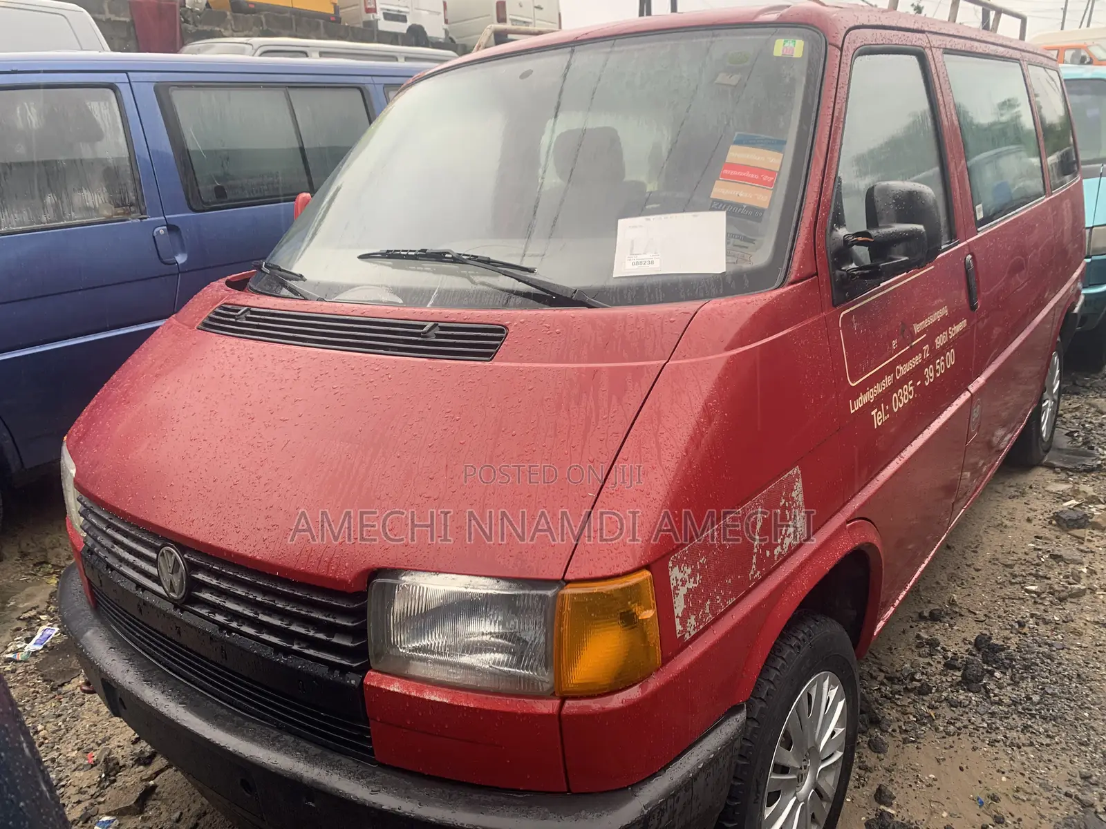 Volkswagen Transporter 2005 Red