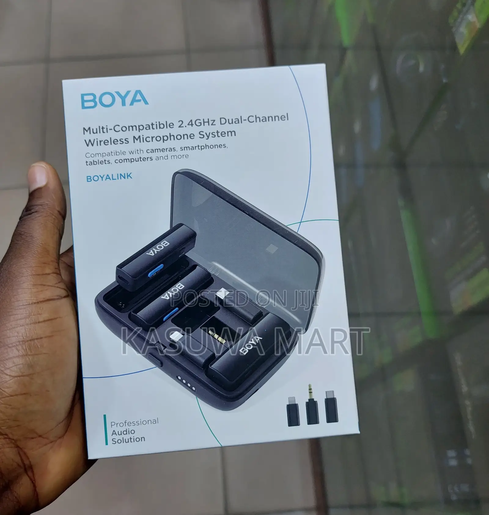 Boya Dual-Channel Wireless Microphone
