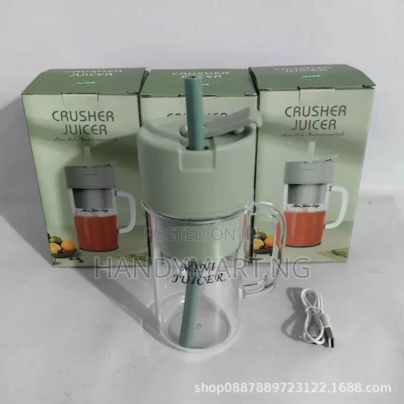 Portable Rechargeable Juicer Blender Cup
