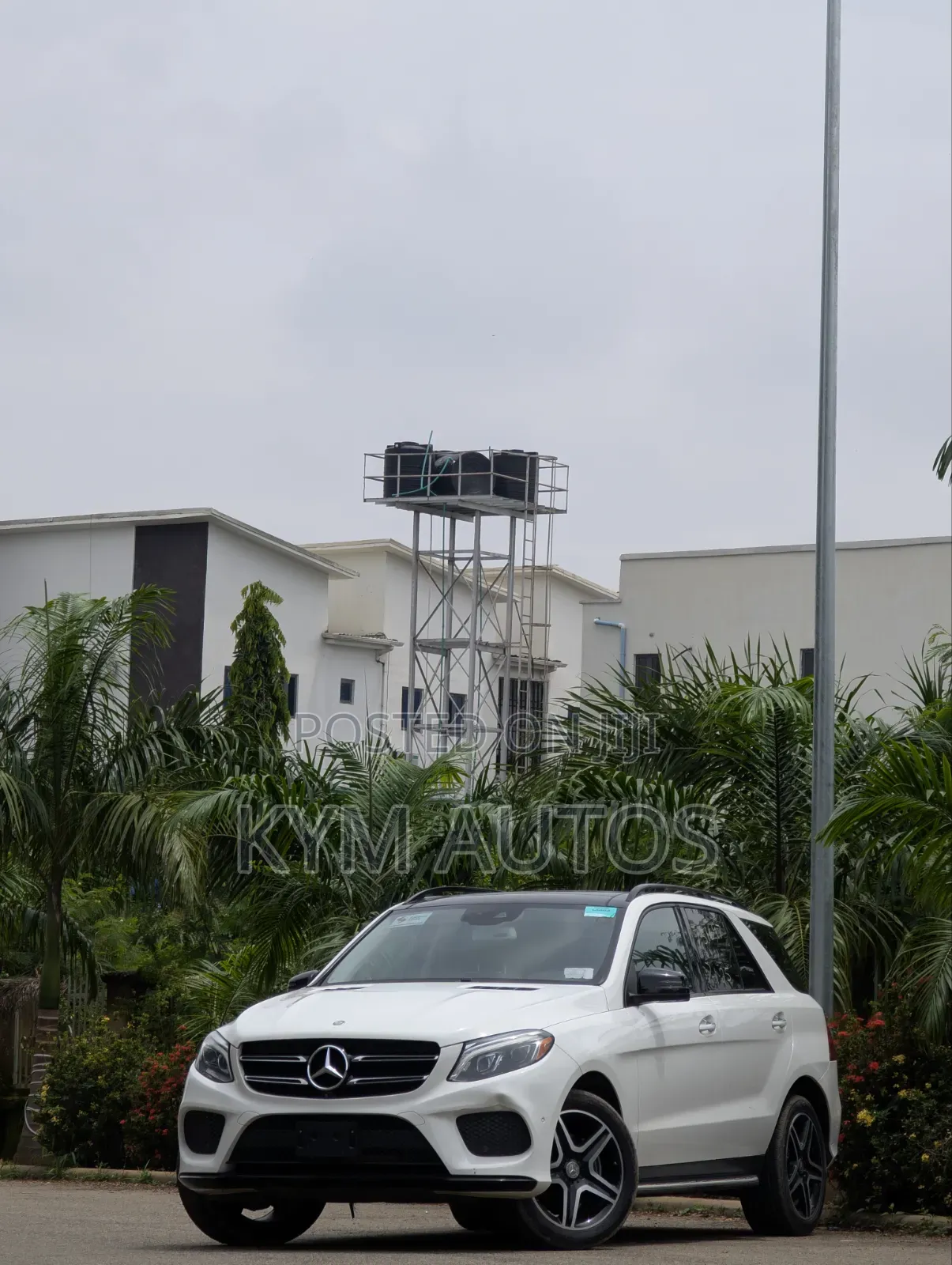 Mercedes-Benz GLE-Class 2016 White