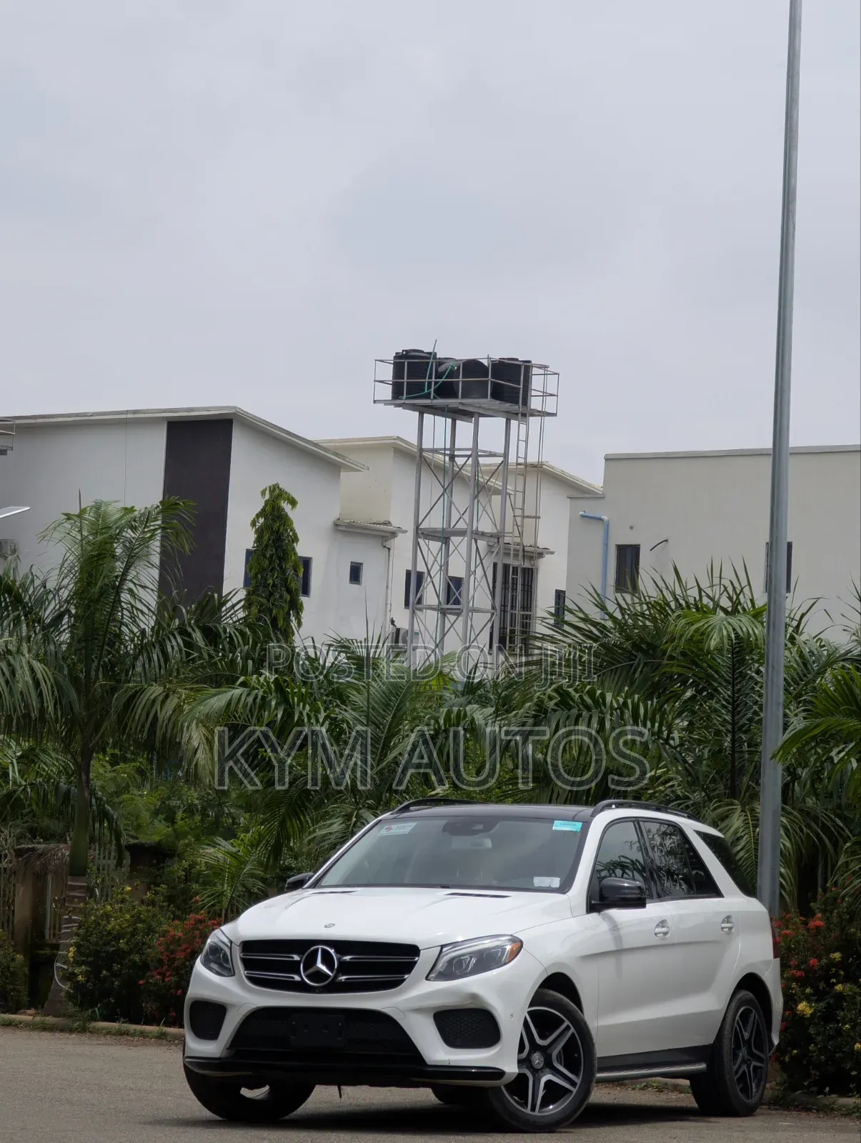 Mercedes-Benz GLE-Class 2016 White