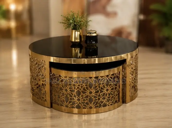 3-in-1 Luxury Side Stool / Center Table