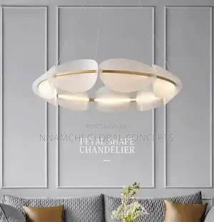 Modern Acrylic Leaf Led Chandeliers Lighting Living Dining Room Decor