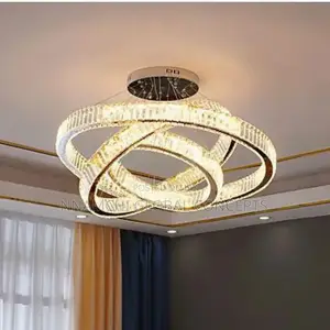  Crystal Led Living Room Chandelier Modern Luxury Lamp Ceiling 110v