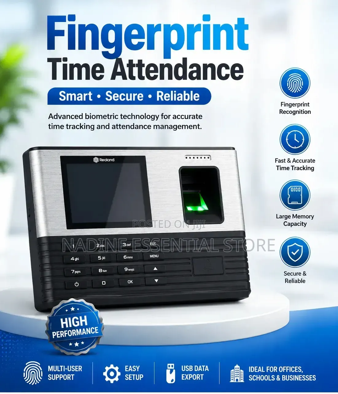 Real Land Time Attendance