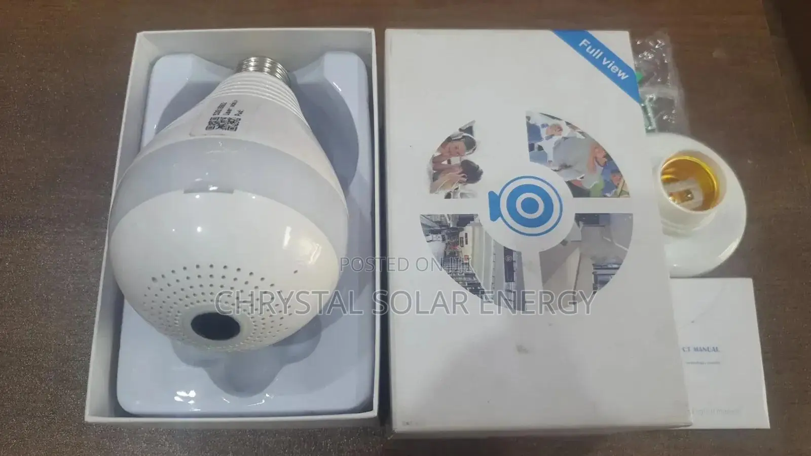Spy Bulb Camera With Hidden Lens and Mobile Control