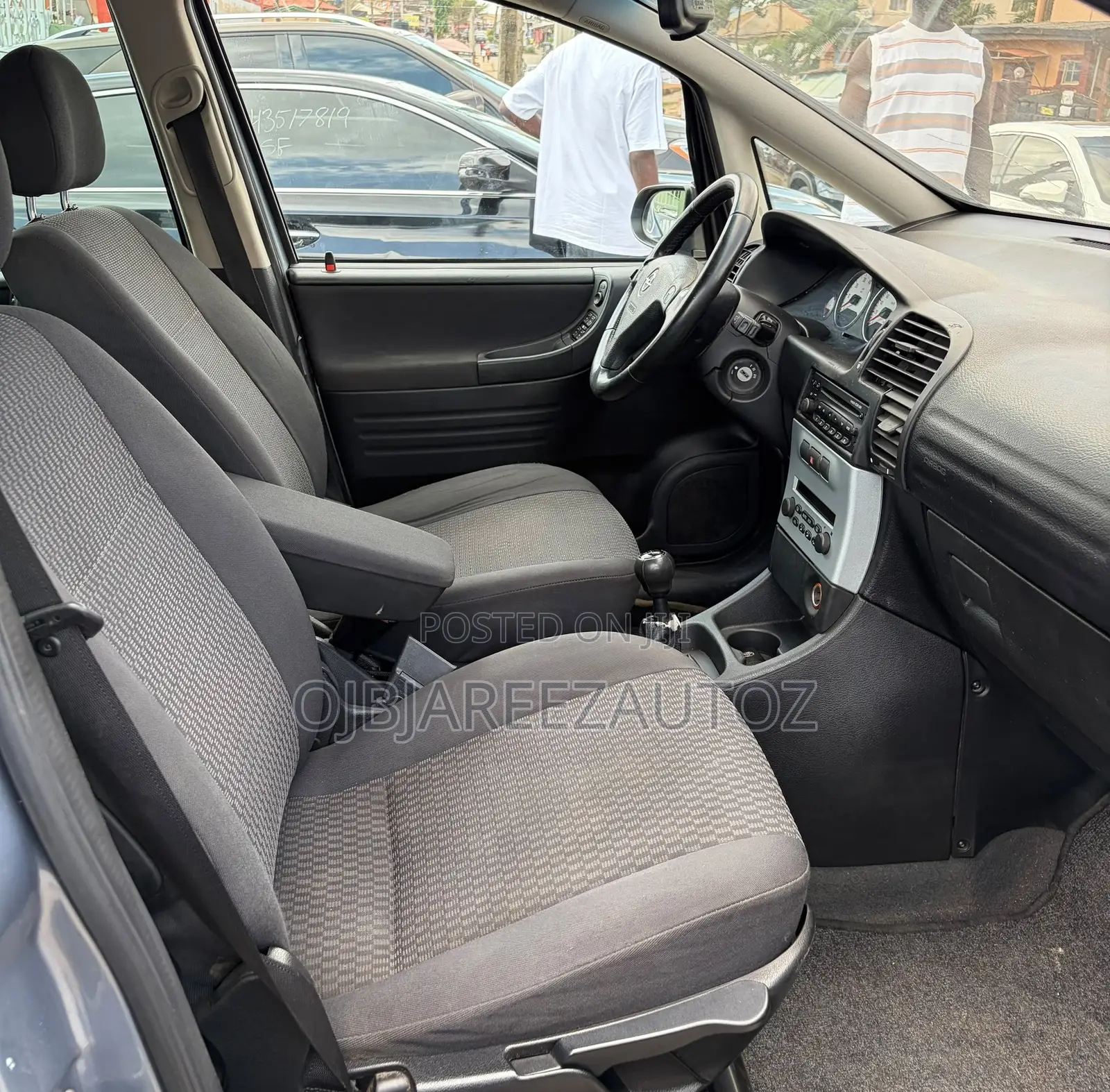 Opel Zafira 2004 Blue